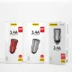 Dudao R6S viedais auto lādētājs 2x USB 3.4A, Sudraba