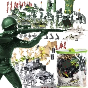 Kruzzel militārā bāze ar figūriņām, 300 detaļas, 23432