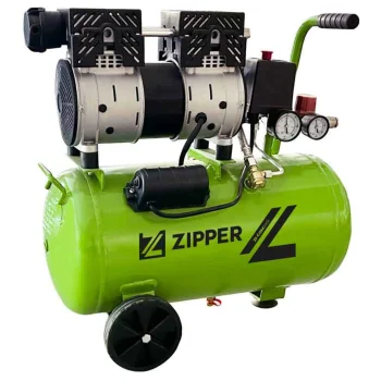 Klusais bezeļļas kompresors Zipper ZI-COM24SI, 24 l, 750 W, 8 bar