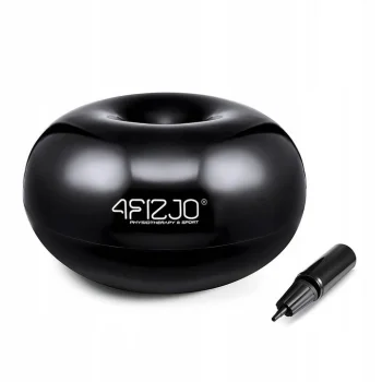 4FIZJO Donut Air Ball Vingrošanas Bumba Melna