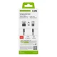 Sbs USB-A uz USB-C kabelis 3m, melns