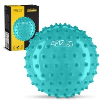4Fizjo 1869 sensorā rehabilitācijas bumba ar radziņiem 20 cm piparmētru