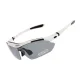 Rockbros 10002 polarizētās velo brilles, baltas