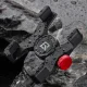 Rockbros 25210039003 velosipēda telefona turētājs uz stūres bļodiņas vāciņa, melns