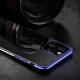 Caurspīdīgs vāciņš Xiaomi Mi 11 ar galvanizētu rāmi Clear Color 0.3mm, melns