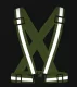 Atstarojoša josta veste, Sarkana | Reflective Suspenders Vest
