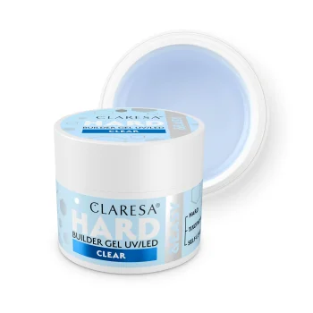 Claresa Hard&Easy Builder Gel nagus veidojošā želeja Clear 12g