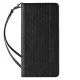 Atverams vāciņš iPhone 13 Pro Max Magnet Strap Case ar statīvu un siksniņu, melns
