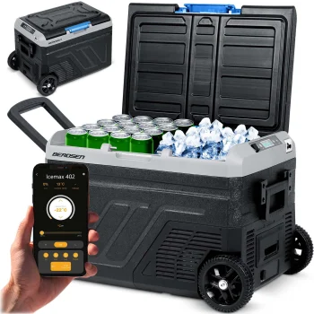 Berdsen Icemax 402 Kompresora Autoladusskapis, 40L, Melns