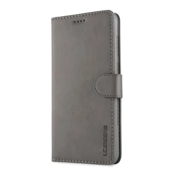 Huawei Mate 10 Pro 2017 (BLA-L09, L29) LC.IMEEKE PU Leather Wallet Case Cover, Grey | Telefona Vāciņš Maciņš...