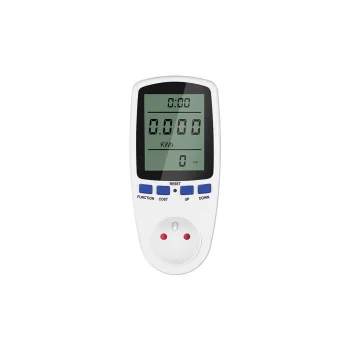 LTC Elektroenerģijas Elektrības Patēriņa Skaitītājs Mērītājs Kontaktligzdas | Electricity Usage Consumption...