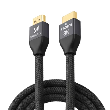 Wozinsky WHDMI-30 HDMI 2.1 Kabelis 8K 60Hz 48Gbps 3m, Sudraba