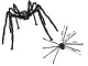 Milzu zirneklis tarantula Halloween dekorācija XXL, melns