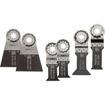 Zāģa asmeņu komplekts Fein Best of E-Cut StarlockPlus Wood & Metal 6 gab.