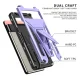 Google Pixel 7 Built-in Metal Sheet PC + TPU Hybrid Case Cover, Purple | Telefona Macņš Vāciņš Apvalks Maks Bampers