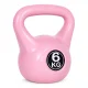 Svara bumba MOVEPRO Kettlebell 6 kg, rozā