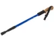 Skandināvu teleskopiskās nūjošanas staigāšanas nūjas 2gab., Zils | Nordic Walking Pole Set