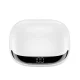 BWOO BW40 bezvadu austiņas Bluetooth TWS ANC ar LED displeju, baltas