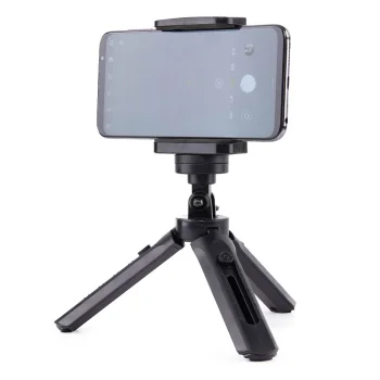 Galda Statīvs Telefonam Selfju ar Telefona Turētāju | Table Tripod with Phone Holder