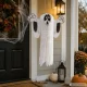 3D saliekams papīra spoks Halloween dekorācija, balts