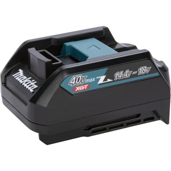 Makita 191C10-7 ADP10 lādētāja adapteris 14.4V - 18V LXT akumulatoriem, melns