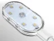Bezvadu skārienjutīga 6 LED RGB automašīnas salona lampa