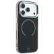 Mercedes Double Layer Iconic Logo MagSafe vāciņš priekš iPhone 18 Pro Max / 17 Pro Max, melns