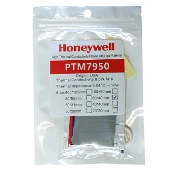 Honeywell PTM7950 fāžu maiņas termopaliktnis 40x80x0.2mm