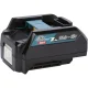 Makita 191C10-7 ADP10 lādētāja adapteris 14.4V - 18V LXT akumulatoriem, melns