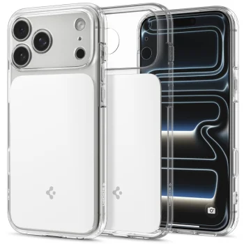 Spigen Ultra Hybrid MagSafe T vāciņš priekš iPhone 18 Pro / 17 Pro, balts