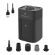 Elektriskais pumpis Etenwolf AIR 5 PRO 10400 mAh ar LED lampu, melns