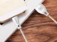 Dudao USB uz USB Type-C kabelis 2.1A 1m Balts