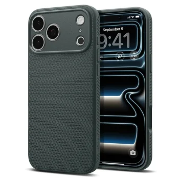 Spigen Liquid Air vāciņš Apple iPhone 17 Pro Max zaļš