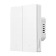 Sonoff M5-2C-80W viedais sienas slēdzis WiFi Matter, 2 kanāli, balts