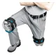 Makita E-05658 pastiprināti polsterēti ceļgalu sargi, melni / zili