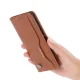 Sony Xperia 5 (J8210 J9210) PU Leather Wallet Book Case Cover, Brown | Vāks Maciņš Maks Grāmatiņa Apvalks