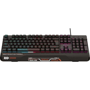 Rebeltec SHARK spēļu tastatūra, melna