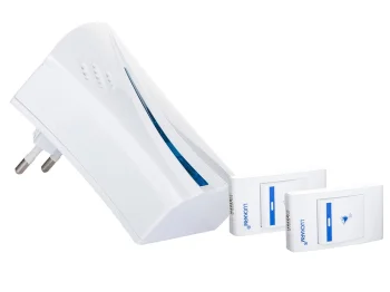Bezvadu Mājas Durvju Zvans Signāls + 2x Pogas | Wireless Door Rington with Remote Control