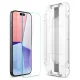 Spigen GLAS.TR \"EZ FIT\" aizsargstikls iPhone 15 Pro 6,1\", 2 gab.