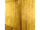 LED mikro gaismas aizkars 300 LED 3x3m, silti balts
