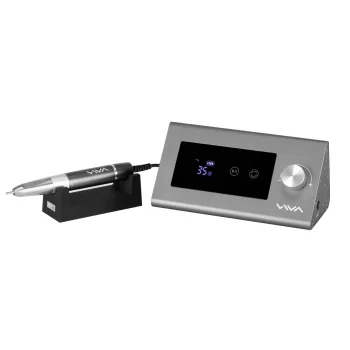 Viva Pro 602 bezsuku frezmašīna manikīram, 35000 RPM, pelēka