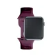 3mk silikona siksniņa Apple Watch 42 / 44 / 45 / 49 mm pulkstenim, bordo