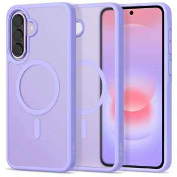 Tech-Protect Magmat MagSafe vāciņš priekš Samsung Galaxy A57 5G, matēts violets