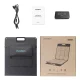 Choetech SC011 pārnēsājams saules lādētājs 200W, melns