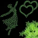 Fluorescējošas zvaigznes 100 gab. maisījums | Stars fluorescenc pcs mix