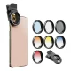 APEXEL APL-37UV-7G Mobile Phone Camera Lens 37mm | Telefona Kameras Objektīvs Filtrs