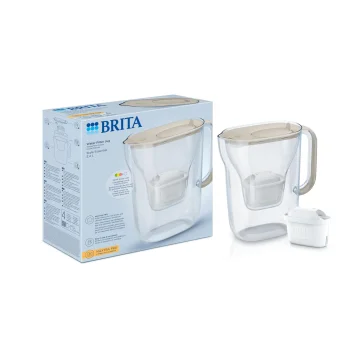 Ūdens filtra krūze Brita Style Essential 2.4 l, smilšu krāsā