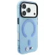 BMW M IML Frosted Metal Logo MagSafe vāciņš priekš iPhone 17/18 Pro Max, zils