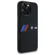 BMW Silicone Middle Stripe MagSafe vāciņš iPhone 16 Pro Max, melns