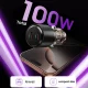 Auto lādētājs Tech-Protect CC03 2x USB-C PD 100W, melns